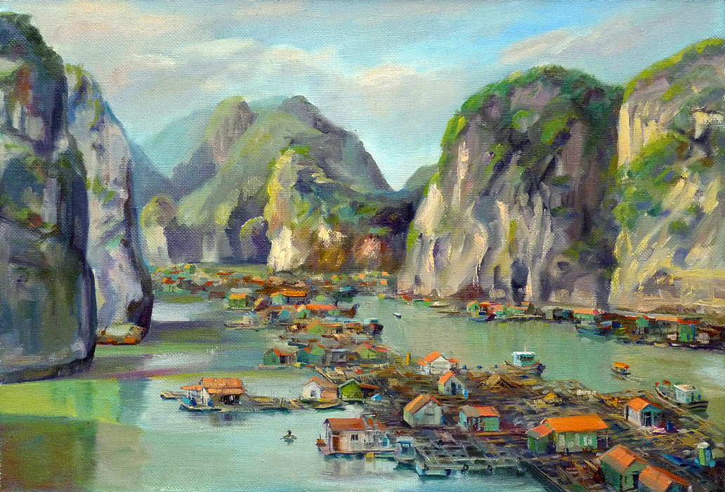 «Остров Кат Ба. Плавучая деревня»